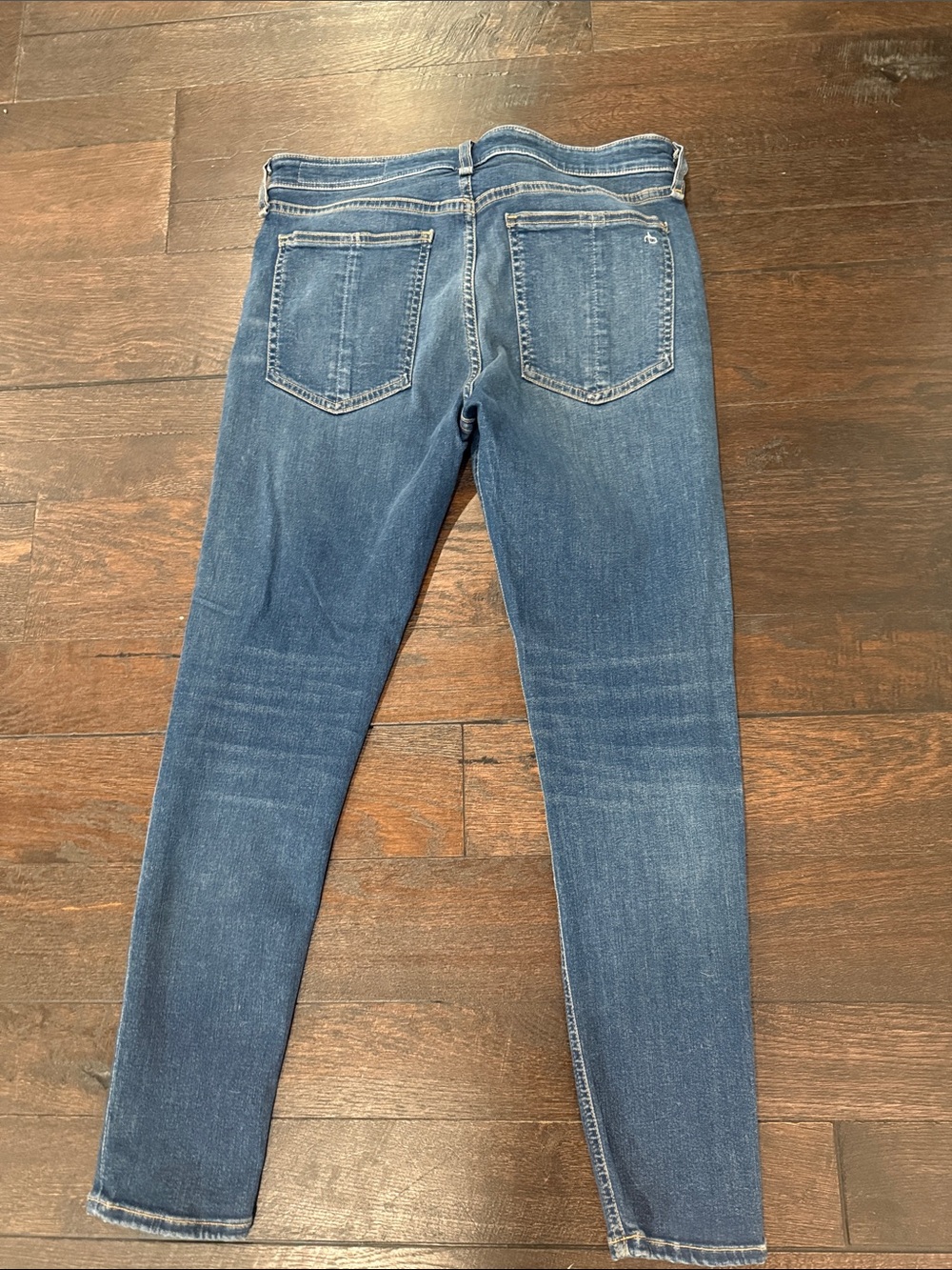 rag & bone Women's Skinny Jeans in Medium Blue